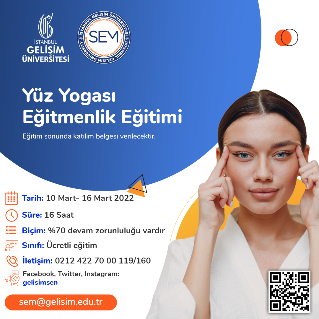 Yüz Yogası Eğitmenlik Eğitimi